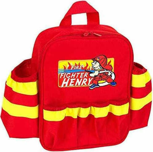 Klein Role Play Toy Firefighting Backpack with Equipment 2pcs