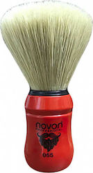 Novon Professional 055 Shaving Brush with Boar Hair Bristles Red