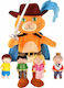 Fiesta Crafts Set Handpuppen Gestiefelter Kater