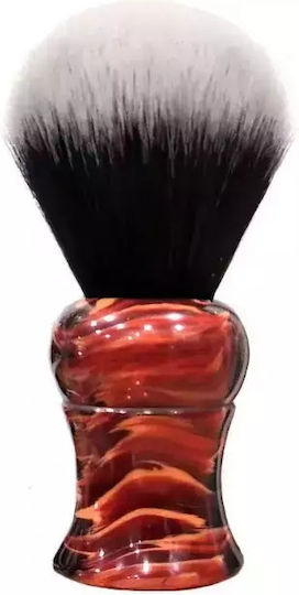 Yaqi Shaving Tuxedo Четка За Бръснене Червена Със Синтетичен Косъм 26mm