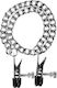 Guilty Pleasure Flat Nipple Screw Nipple Clamps Nipple Clamps in Silver Color
