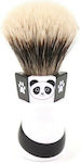 Yaqi Shaving The Panda Shaving Brush with Badger Hair Bristles 24mm