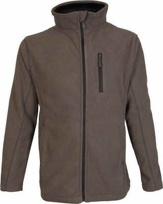 Toxotis Active Wear Jagdjacke Vlies Braun