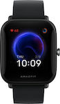 Amazfit Bip U 41mm Waterproof Smartwatch with Heart Rate Monitor (Black)