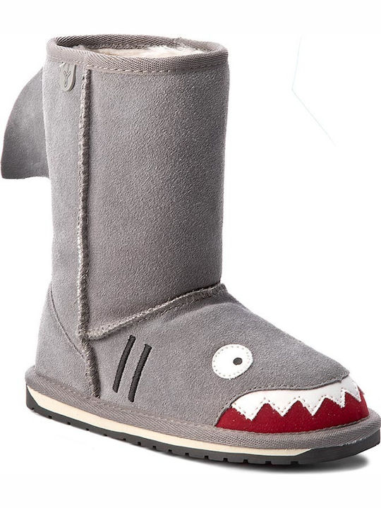 Boots Little Creatures Shark Kinder-Schneestiefel Gray
