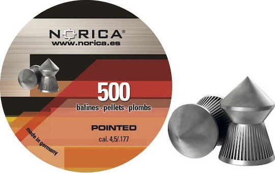 Norica Pointed Η&Ν 500pcs 4.5mm