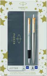 Parker Jotter Core Duo Σετ Στυλό με Πένα Medium