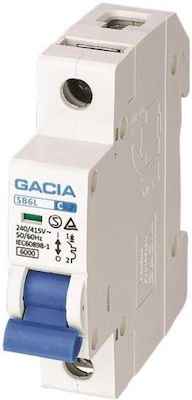 Gacia Automatische Sicherung 20A Einpolig 500-43003