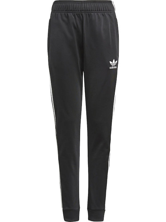 Adidas Παντελόνι Φόρμας για Αγόρι Μαύρο Adicolor