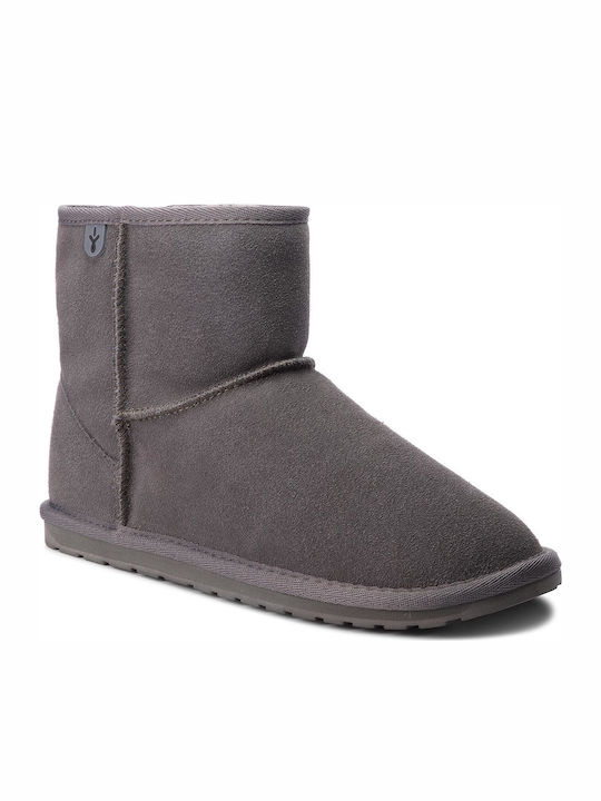 Wallaby Mini Teens Παιδικά Μποτάκια Χιονιού Γκρι