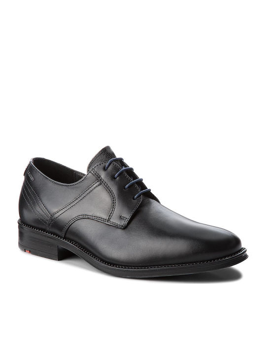 Gala Men's Leather Dress Shoes Black Velvet-Black Metal