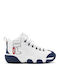Snake Dancer Kids Sports Shoes Basketball with Laces White
