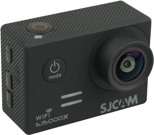 SJCAM SJ5000X Elite 4K Action Camera 4K Ultra HD Υποβρύχια (με Θήκη) Standard και Wi-Fi Μαύρη