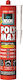 Bison Poly Max Original Express Sealant Silicone for Wood White 280ml