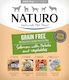 Naturo Wet Food Dogs in Pouches with Vegetables, Potatoes and Salmon Grain-Free 400gr