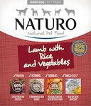 Naturo Wet Food Dogs in Pouches with Lamb, Vegetables and Rice 400gr