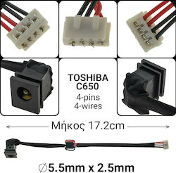 Power Plug with Cable for Toshiba (D171)