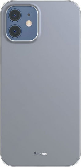 Baseus Wing Back Cover Σιλικόνης 0.4mm Λευκό (iPhone 12 Pro Max)