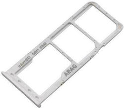 Βάση Κάρτας Sim & SD Λευκή για Galaxy A21s Βάση Κάρτας Sim & SD Λευκή για Galaxy A21s