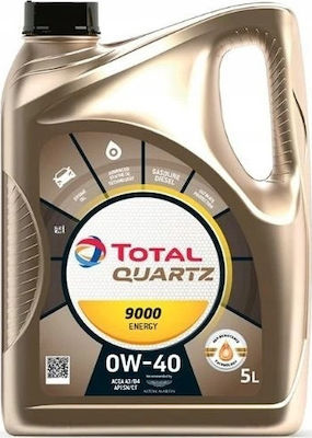 Total Λάδι Αυτοκινήτου Quartz 9000 Energy 0W-40 5lt
