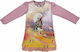 Evita Kids Dress Long Sleeve Pink