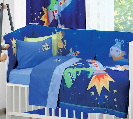 Das Home Smile 6460 Baby Quilt Mikrofaser Blau 110x150cm