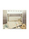 Nef-Nef Homeware Cute Toys Animals Baby Quilt Baumwolle Beige-Multicolor 90x140cm 017316
