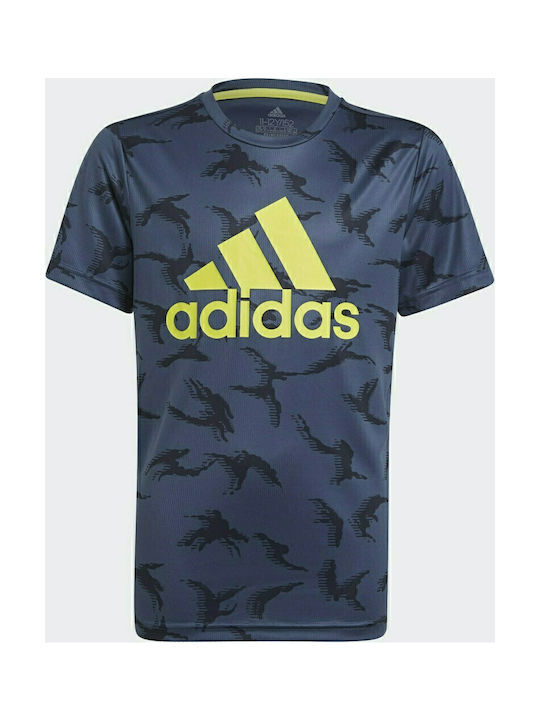 Adidas Kids T-shirt Navy Blue