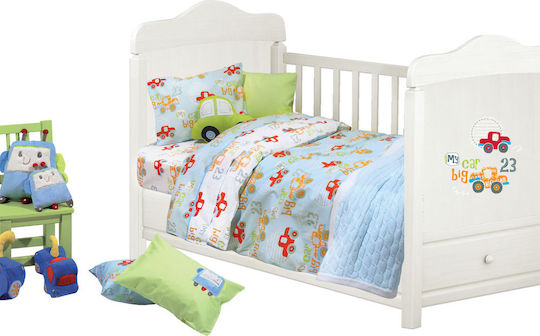 Das Home Cotton Baby Quilt Fun 6381 120x160cm Multicolour