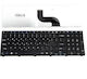 Acer Laptop Keyboard for Aspire 5338/5738/5741 without Frame and Greek (GR) Keyboard Layout in Black Colour