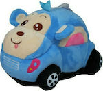 Car Plush Bear Car Blue