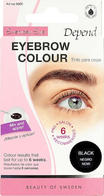 Depend Cosmetics Eyebrow Colour Augenbrauenpflege-Set Black