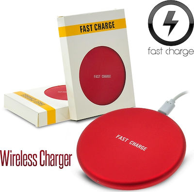 Wireless Charging Pad (Qi) Κόκκινο (1218.198)