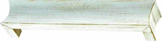 Enis by Domus Curtain Pelmets Curtain Rod 100cm Aluminium White / Gold