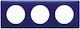 Legrand Celiane Switch Frame 3 Positions in Blue Color 068783