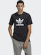 Adidas Adicolor Classics Trefoil Herren Sport T-Shirt Kurzarm Schwarz