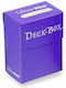 Ultra Pro Game Accessory Deck Box Purple Solid 82482