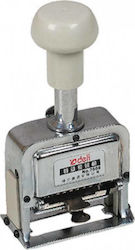 Deli Rectangular Self-Inking Rotating Digits Stamp