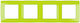 Elmark City Schalterrahmen 4-fach Horizontale M...