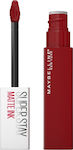 Maybelline Super Stay Matte Ink Spiced Edition Дълготраен Течност Червило Матов 340 Exhilarator 5мл