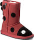 Shoes Lady Bird Kids Snow Boots Red
