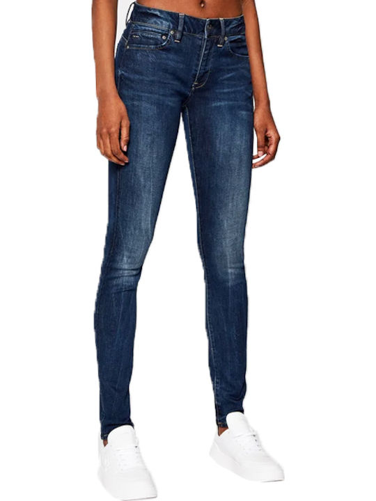 Midge Γυναικείο Jean Παντελόνι Mid Rise σε Skinny Εφαρμογή