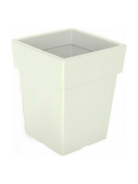 Viomes Linea 572 Flower Pot 27x34cm in White Color