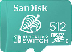 Sandisk Nintendo Switch microSDXC 512GB Klasse 10 U3 V30 UHS-I