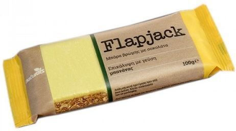 Naturals Bar Flapjack / Oat / Energy with Chocolate & Banana (1x100gr) 100gr
