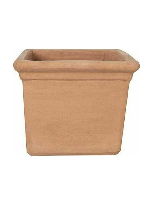 Esteras Caserta 45 Terraneo Flower Pot 45x35cm in Brown Color 700044