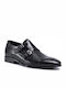 Lloyd Mailand Men's Leather Monk Shoes Black