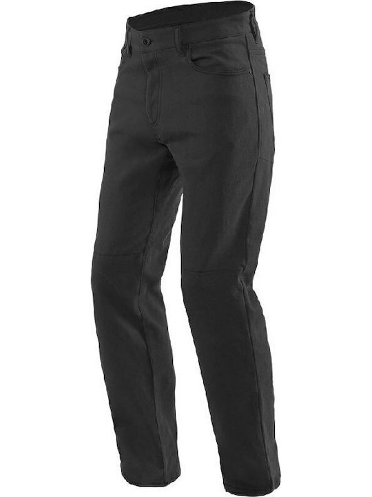 Dainese Casual Regular Bărbați Pantaloni Motocicletă 4 Anotimpuri Negru