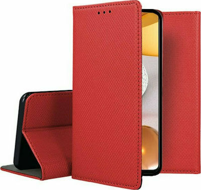 Forcell Smart Magnet Book Δερματίνης Κόκκινο (Galaxy A42)