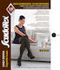 Scudotex 597 Socks Thigh High Graduated Compression 140 Den with Silicone 19-22 mmHg Nero